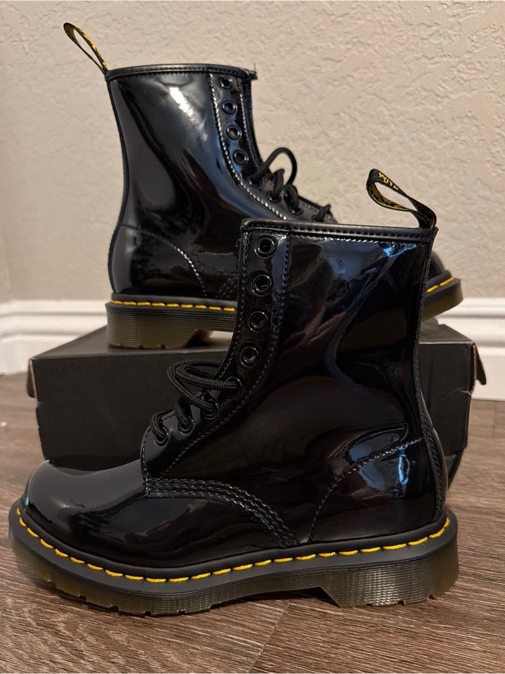 Dr. Martens Black Boots (Women’s 7)